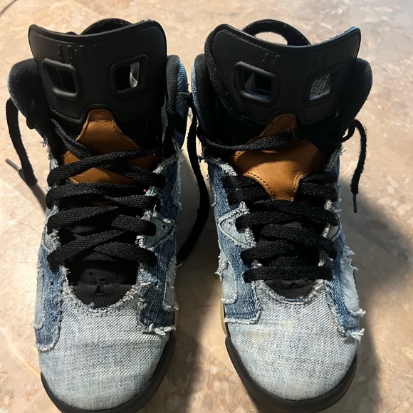 Jordan 5 DENIM Wash size 5.5 still in great shape - Picture 5 of 11